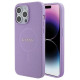 Guess GUHMP15XPSAHMCU iPhone 15 Pro Max 6.7" purple/purple hardcase Saffiano MagSafe