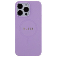 Guess GUHMP15XPSAHMCU iPhone 15 Pro Max 6.7" purple/purple hardcase Saffiano MagSafe
