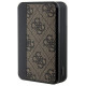 Guess Powerbank 18W GUPB10DP4GEGW 10000mAh brown/brown 4G Leather Metal Logo