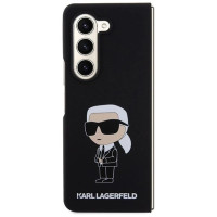 Karl Lagerfeld KLHCZFD5SNIKBCK Z Fold5 hardcase black/black Silicone Ikonik