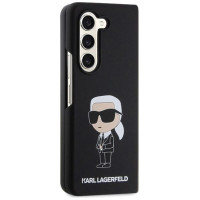 Karl Lagerfeld KLHCZFD5SNIKBCK Z Fold5 hardcase black/black Silicone Ikonik