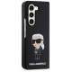 Karl Lagerfeld KLHCZFD5SNIKBCK Z Fold5 hardcase black/black Silicone Ikonik