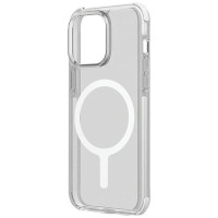 Uniq Combat Magclick Charging case for iPhone 15 Plus - white
