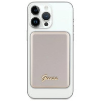 Guess MagSafe Metal Script Logo induction power bank 5W 3000mAh - gold