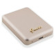 Guess MagSafe Metal Script Logo induction power bank 5W 3000mAh - gold