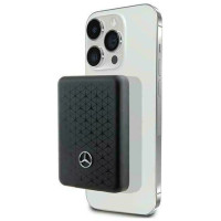 Mercedes Powerbank Mercedes Stars Pattern MagSafe 5W 3000mAh - black