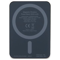 Mercedes Powerbank Mercedes Stars Pattern MagSafe 5W 3000mAh - black