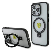 Ferrari FEHMP15LUSCAH iPhone 15 Pro 6.1" transparent hardcase Ring Stand 2023 Collection MagSafe