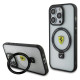 Ferrari FEHMP15LUSCAH iPhone 15 Pro 6.1" transparent hardcase Ring Stand 2023 Collection MagSafe
