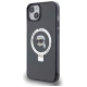 Karl Lagerfeld KLHMP15SHMRSKHK iPhone 15 6.1" black/black hardcase Ring Stand Karl Head MagSafe