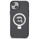 Karl Lagerfeld KLHMP15SHMRSKHK iPhone 15 6.1" black/black hardcase Ring Stand Karl Head MagSafe