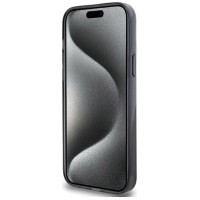 Karl Lagerfeld KLHMP15SHMRSKHK iPhone 15 6.1" black/black hardcase Ring Stand Karl Head MagSafe