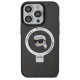 Karl Lagerfeld KLHMP15XHMRSKHK iPhone 15 Pro Max 6.7" black/black hardcase Ring Stand Karl Head MagSafe