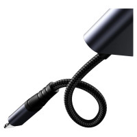 Joyroom SY-L01 Lightning to Lightning / 3.5 mm mini jack DAC adapter 2in1 - black