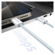 Dudao L6C USB-C - USB-C PD 30W cable 2m - light blue