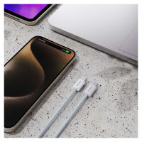 Dudao L6C USB-C - USB-C PD 30W cable 2m - light blue