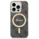 Guess IML 4G MagSafe case for iPhone 15 Pro - black