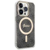 Guess IML 4G MagSafe case for iPhone 15 Pro - black