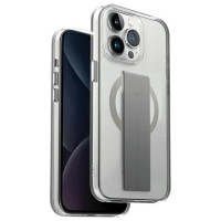 Uniq Heldro Mag Magclick Charging case for iPhone 15 Pro - transparent