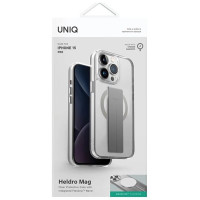 Uniq Heldro Mag Magclick Charging case for iPhone 15 Pro - transparent
