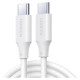 Ugreen US562 USB-C - USB-C PD QC cable 100W 480Mb/s 1m - white
