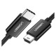 Ugreen US242 USB-C (male) / mini USB (male) cable 1 m - black