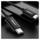 Ugreen US242 USB-C (male) / mini USB (male) cable 1 m - black