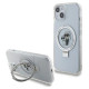 Karl Lagerfeld Ring Stand Karl&Choupette MagSafe case for iPhone 14 / 15 / 13 - white