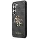 Guess 4G Big Metal Logo Case for Samsung Galaxy S24+ - Black
