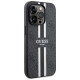 Guess 4G Printed Stripes MagSafe case for iPhone 15 Pro Max - black