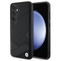 BMW BMHCS24M23RCGPK S24+ S926 black/black hardcase Signature Leather Crossing Lines Pattern