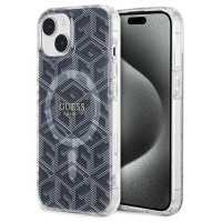 Guess IML GCube MagSafe case for iPhone 15 / 14 / 13 - black