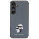 Karl Lagerfeld KLHCS24SPSAKCMPG S24 S921 hardcase gray/gray Saffiano Karl & Choupette Metal Pin