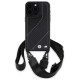 BMW M Edition Carbon Stripe & Strap case for iPhone 15 Pro - black