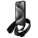 BMW M Edition Carbon Stripe & Strap case for iPhone 15 Pro - black