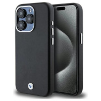BMW Signature Wrapped Metal MagSafe case for iPhone 15 Pro - black