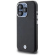 BMW Signature Wrapped Metal MagSafe case for iPhone 15 Pro - black