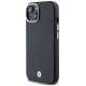 BMW Signature Wrapped Metal MagSafe Case for iPhone 15/14/13 - Black