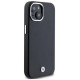 BMW Signature Wrapped Metal MagSafe Case for iPhone 15/14/13 - Black