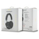 Guess GCube Metallic Script Logo Headphones - Black