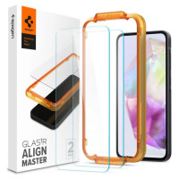 Spigen Glass tR AlignMaster 2 Pack - Samsung Galaxy A35