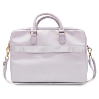 Guess Triangle 4G bag for a 16" laptop - purple