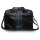 BMW Carbon & Blue Stripe bag for a 16" laptop - black