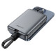 Acefast Powerbank Acefast M10 Magnetic 2x USB-C PD 30W with 15W Inductive Charging and USB-C Cable - Black