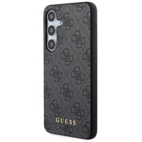 Guess 4G Metal Gold Logo case for Samsung Galaxy A55 - black