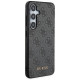 Guess 4G Metal Gold Logo case for Samsung Galaxy A55 - black