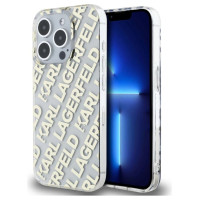Karl Lagerfeld IML Fullover Logo case for iPhone 15 Pro - gold