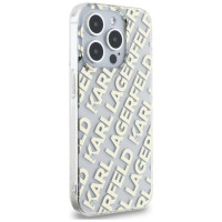 Karl Lagerfeld IML Fullover Logo case for iPhone 15 Pro - gold