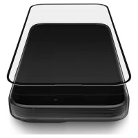 Uniq Optix Matte frosted tempered glass for iPhone 15 / 14 Pro with applicator