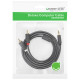 Ugreen AV102 10510 cable 3.5 mm mini jack (male) / 2RCA (male) 2m - gray